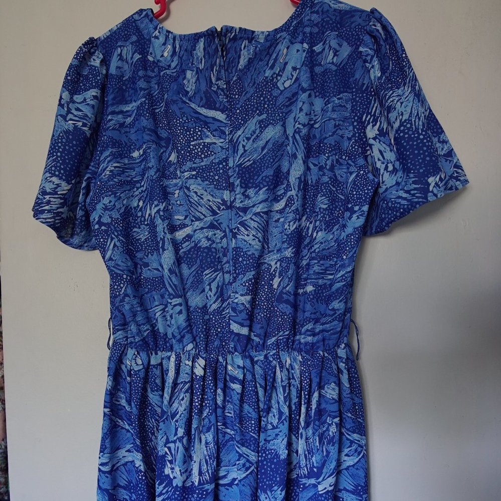 Blue summer dress